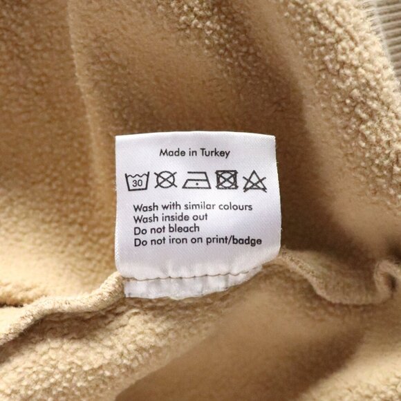 Ragdoll‎ LA Women's Sz M Tan Fleece Crewneck Pullover Stretch Ribbed Sweater - Picture 12 of 12